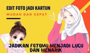 Cara Mudah Edit Foto Profil Jadi Kartun Anime