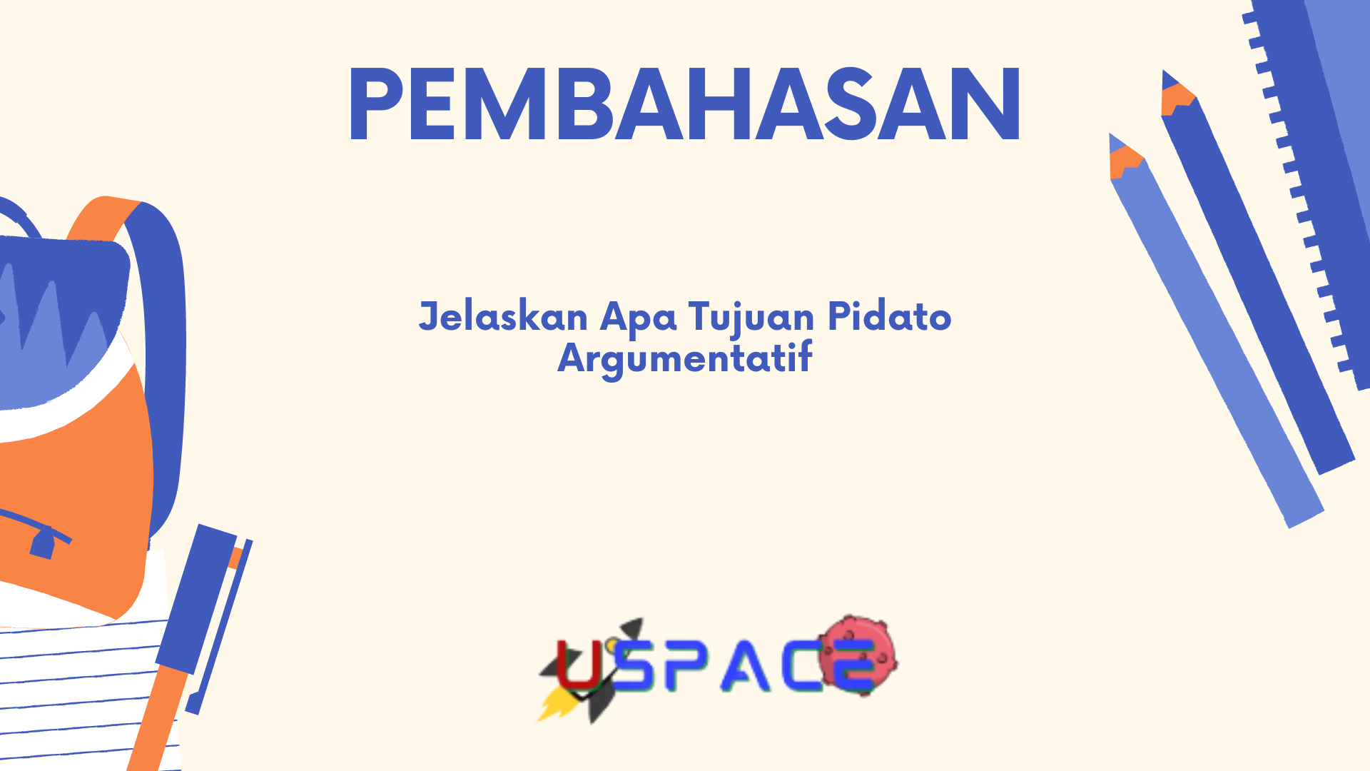 Jelaskan Apa Tujuan Pidato Argumentatif