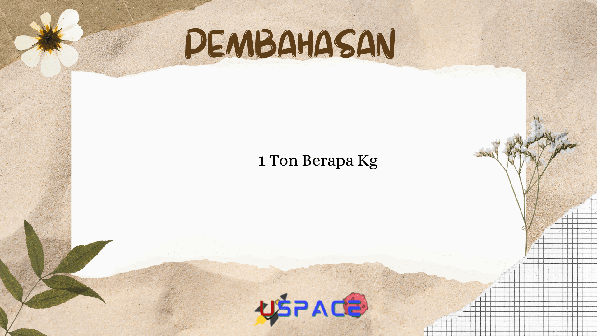 1-ton-berapa-kg