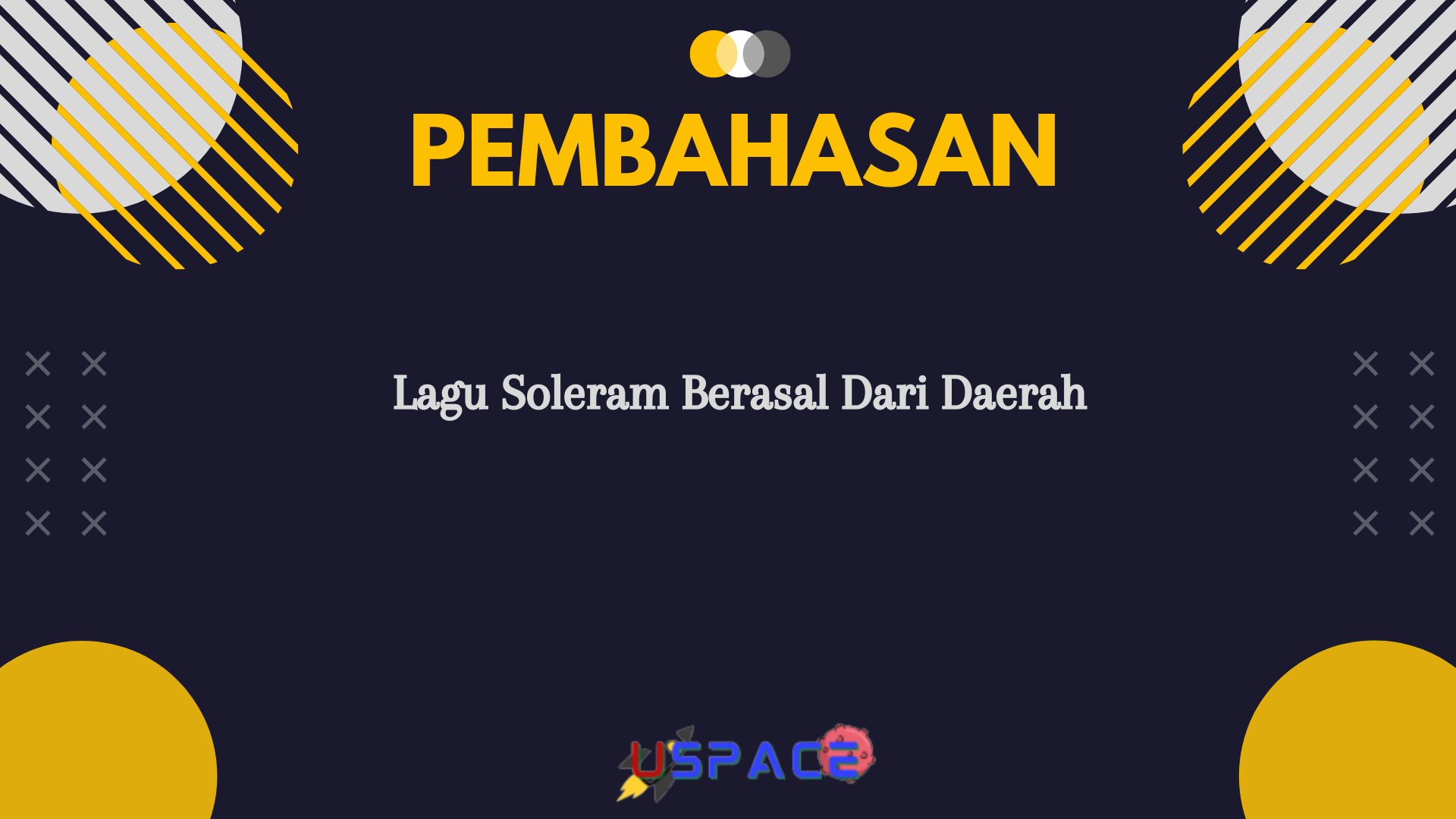 Lagu Soleram Berasal Dari Daerah