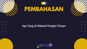 Apa Yang di Maksud Dengan Tempo