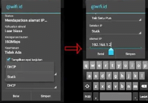 Cara Bobol Wifi Tanpa Aplikasi Lewat HP dengan IP Address