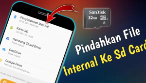 Pindahkan File ke Memori Eksternal