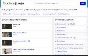 Download Lagu MP3 dengan situs Gudang Lagu