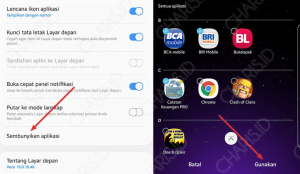 Cara menyembunyikan aplikasi di HP Samsung tanpa aplikasi