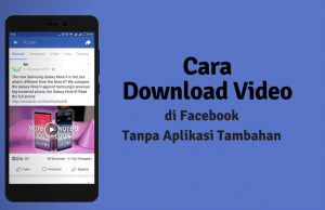 Cara Download Video di Facebook Tanpa Aplikasi