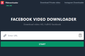 Cara Download Video Facebook Tanpa Aplikasi Lewat Fbdownloader.online