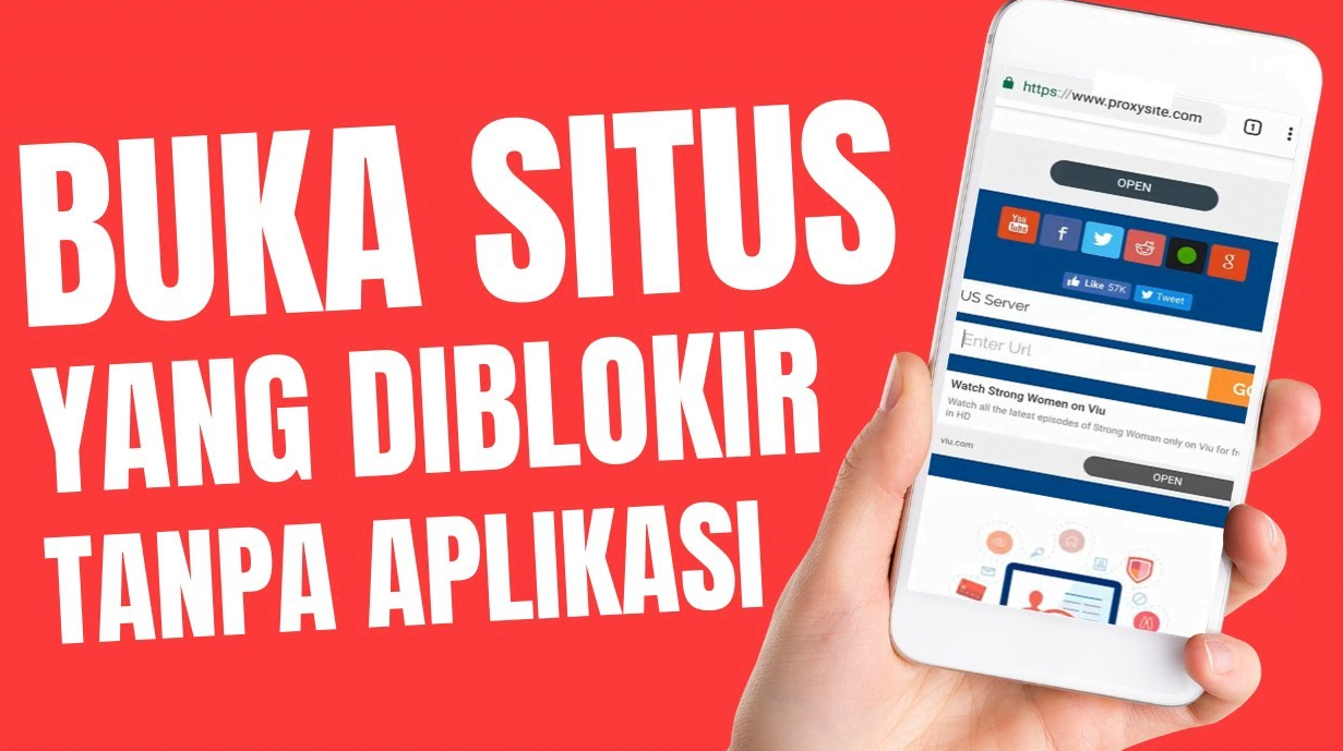 Cara Membuka Situs Yang di Blokir Tanpa Aplikasi