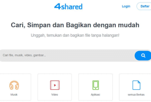 Cara Download Lagu Tanpa Aplikasi: Cara download lagu di Google Chrome melalui 4Shared