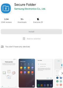 Cara mengunci Aplikasi di HP Samsung dengan Secure folder