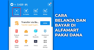 Cara Belanja Menggunakan DANA