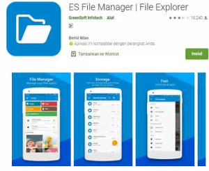 Cara mengirim aplikasi lewat Bluetooth menggunakan ES File Explorer