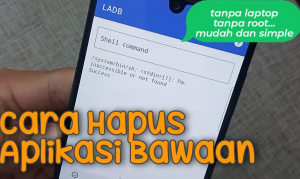 Cara Menghapus Aplikasi Bawaan