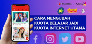 Cara Mengubah Kuota Belajar Menjadi Kuota Utama Indosat Tanpa Aplikasi