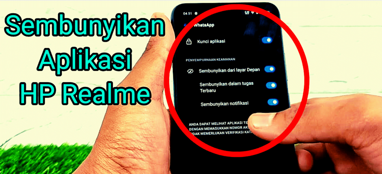 Cara Menyembunyikan Aplikasi di HP Realme