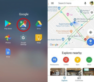 Memantau HP yang Hilang dengan Google Maps