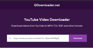 Menyimpan Video Youtube pakai QDownloader