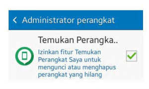 Matikan Fitur Administrator Perangkat