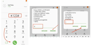 Cara Cek Kuota XL lewat Telepon Dial *123#