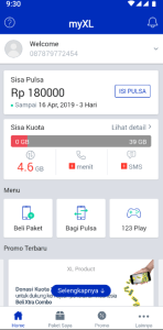 Cara Cek Kuota XL lewat Aplikasi MyXL