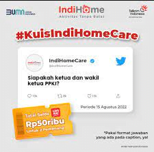 Cek tagihan IndiHome via Twitter @IndiHomeCare