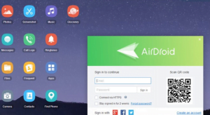 Cara Sadap WA Melalui Situs Web AirDroid