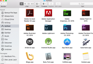 Cara Uninstall Aplikasi di Finder