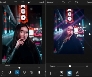 Gunakan Fitur "Clarity" pada Aplikasi Foto Editor