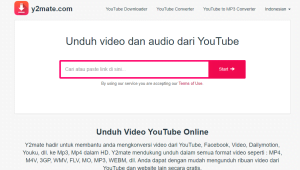 Download Video YouTube Dengan Situs Y2mate.Com