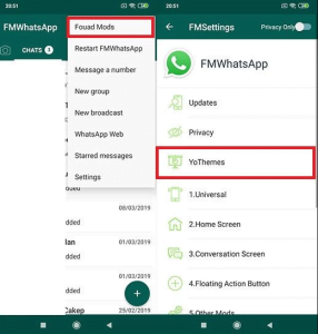 Fitur FMWhatsApp Terbaru