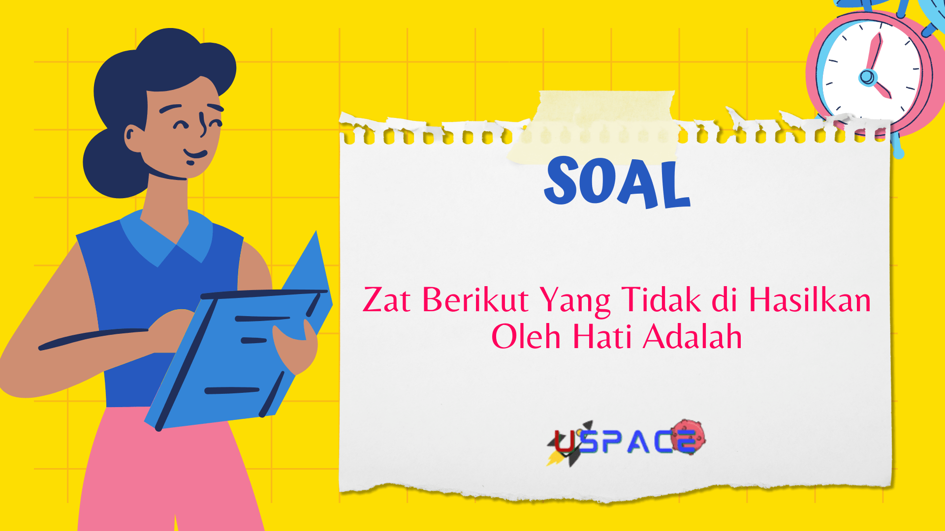 Zat Berikut yang Tidak di Hasilkan oleh Hati Adalah