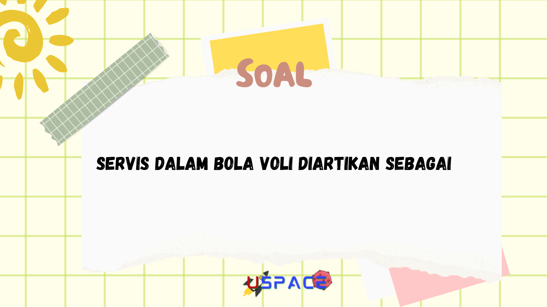 Servis dalam Bola Voli