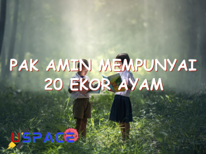 pak amin mempunyai 20 ekor ayam 29491