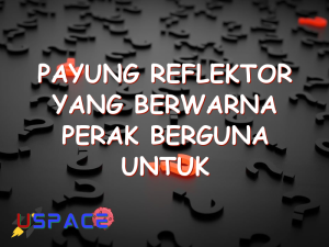 payung reflektor yang berwarna perak berguna untuk 29311