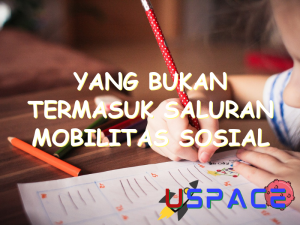 yang bukan termasuk saluran mobilitas sosial organisasi profesi adalah 29780