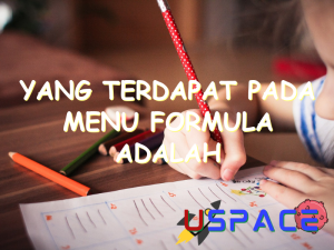 yang terdapat pada menu formula adalah 29772