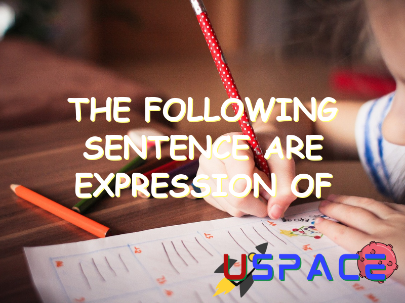 the following sentence are expression of congratulation