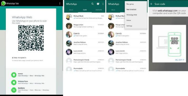 Cara menggunakan WhatsApp Web