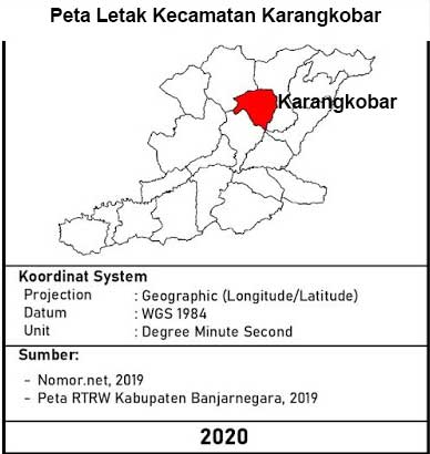 Peta Letak Kecamatan Karangkobar