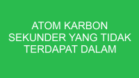 atom karbon sekunder yang tidak terdapat dalam senyawa berikut adalah 32636