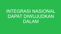 integrasi nasional dapat diwujudkan dalam kehidupan masyarakat majemuk apabila 32770