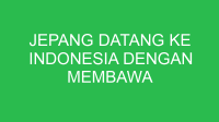 jepang datang ke indonesia dengan membawa propaganda simpatik yaitu 32659