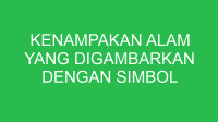 kenampakan alam yang digambarkan dengan simbol area adalah 32644