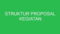 struktur proposal kegiatan 32658